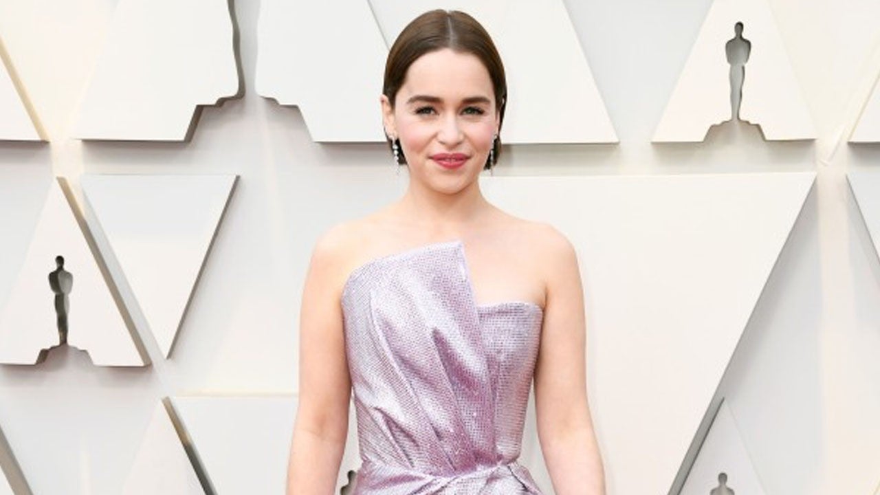 emilia clarke oscar dress