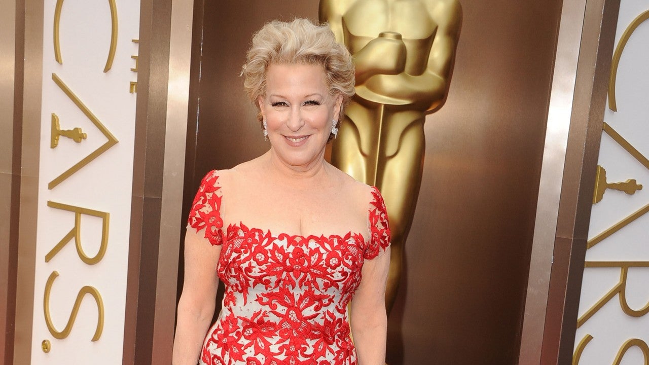 bette midler dress oscars