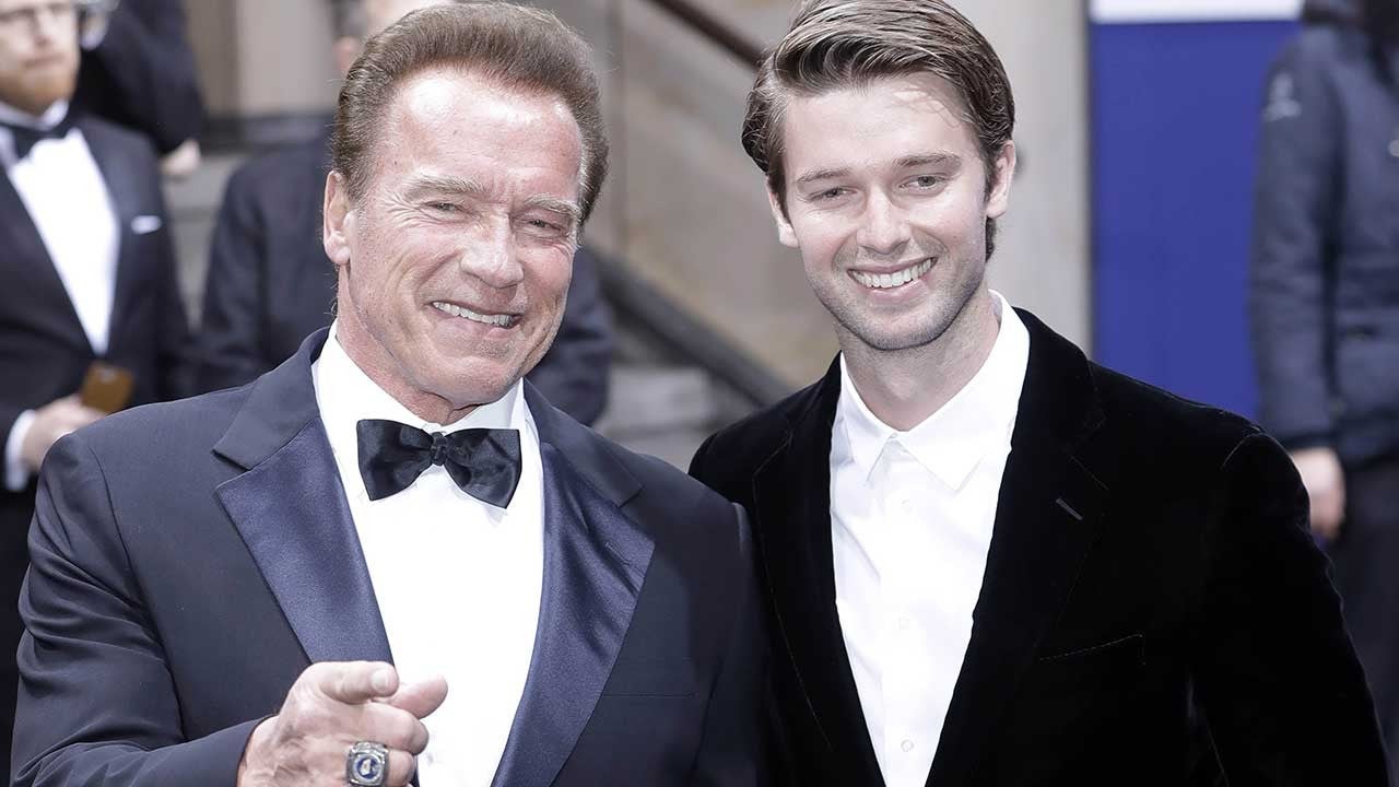 Arnold And Patrick Schwarzenegger Dress Up As Cowboys Discuss Their Great Father Son Relationship Entertainment Tonight