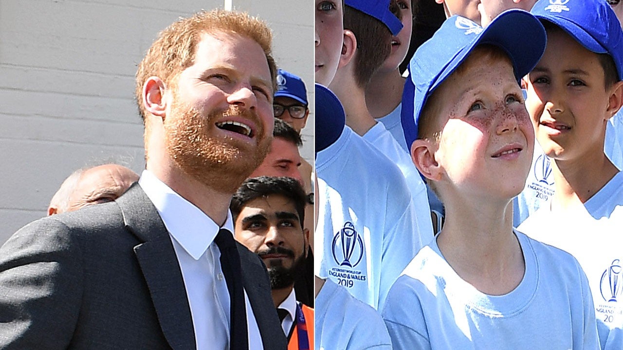 Prince Harry Meets His Little Look-Alike at Cricket World ... - 1280 x 720 jpeg 153kB