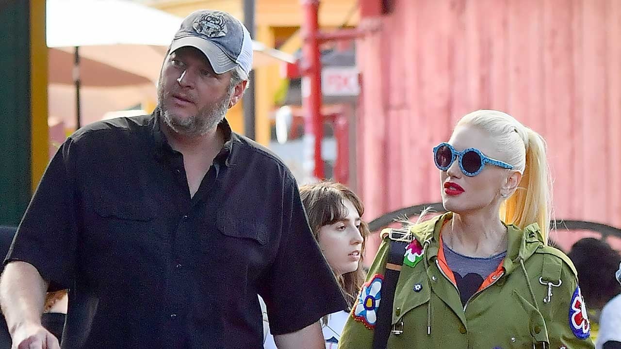 Gwen Stefani and Blake Shelton Step Out With Her Kids, Pack on the PDA ...