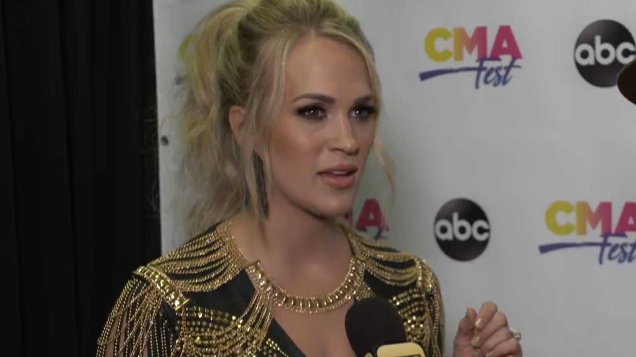Carrie Underwood Reveals What Makes Her Cry Pretty Tears Exclusive Entertainment Tonight 