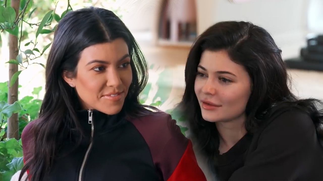 Kourtney Kardashian Says Kylie Jenner Has Entitlement Issues Entertainment Tonight 