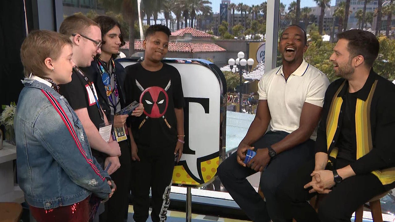 Watch Anthony Mackie and Sebastian Stan Chat with Make-A ...