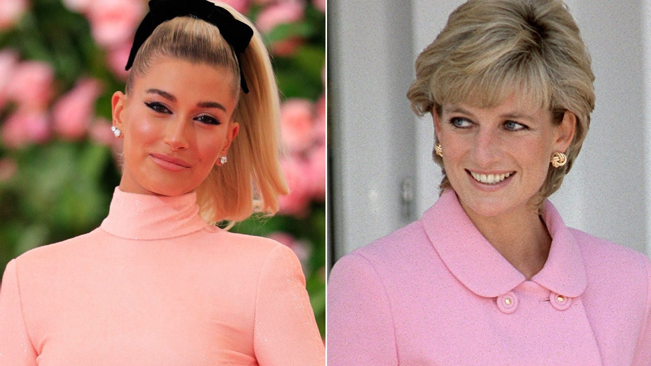 Hailey Bieber Channels Princess Diana Whom Shes Looked To