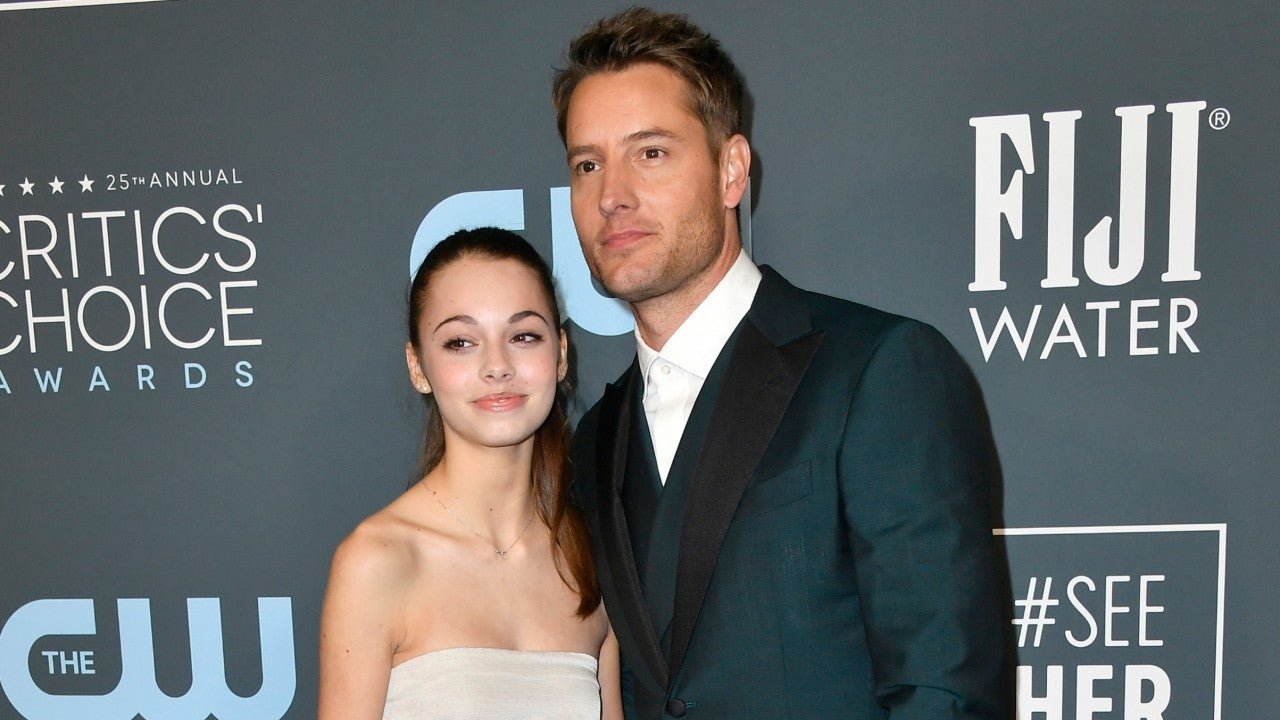 Justin Hartley Brings Daughter as Date to Critics' Choice Awards