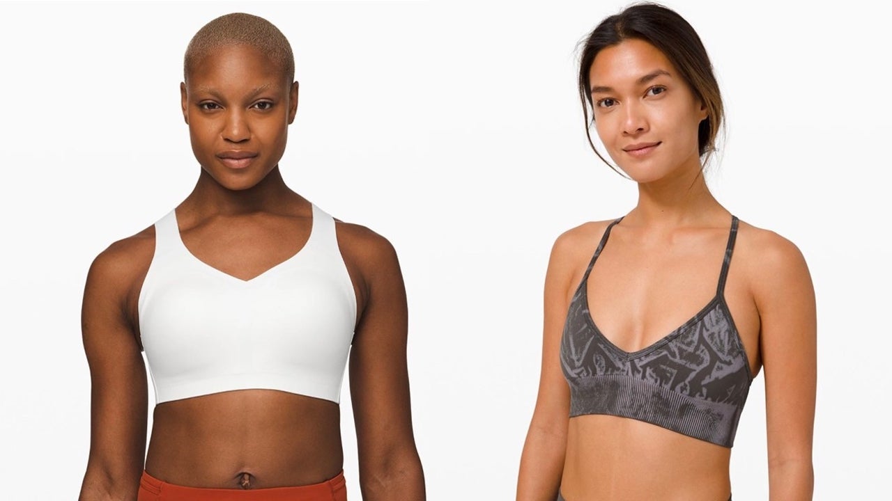 lululemon sports bra with phone pocket