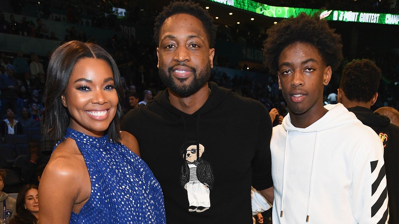 Dwyane Wade S Son Zaire Blasts The Hate His Dad Receives For Being   Gabrielle Dwyane Zaire Gettyimages 1125327321 1280 