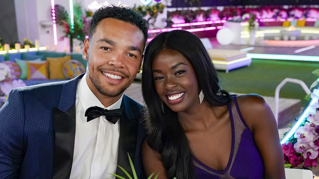 'Love Island' Season 2 Winners Justine and Caleb on Their Future and $100,000 Prize - Entertainment Tonight