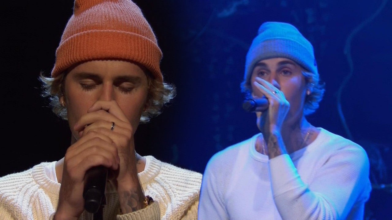 Justin Bieber Delivers Emotional 'Saturday Night Live' Performances  Entertainment Tonight