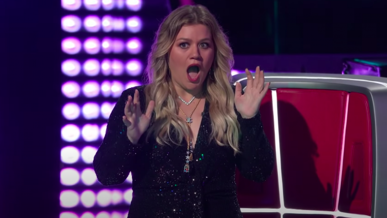 'The Voice': Kelly Clarkson Is Stunned by a Performer Covering Her Song