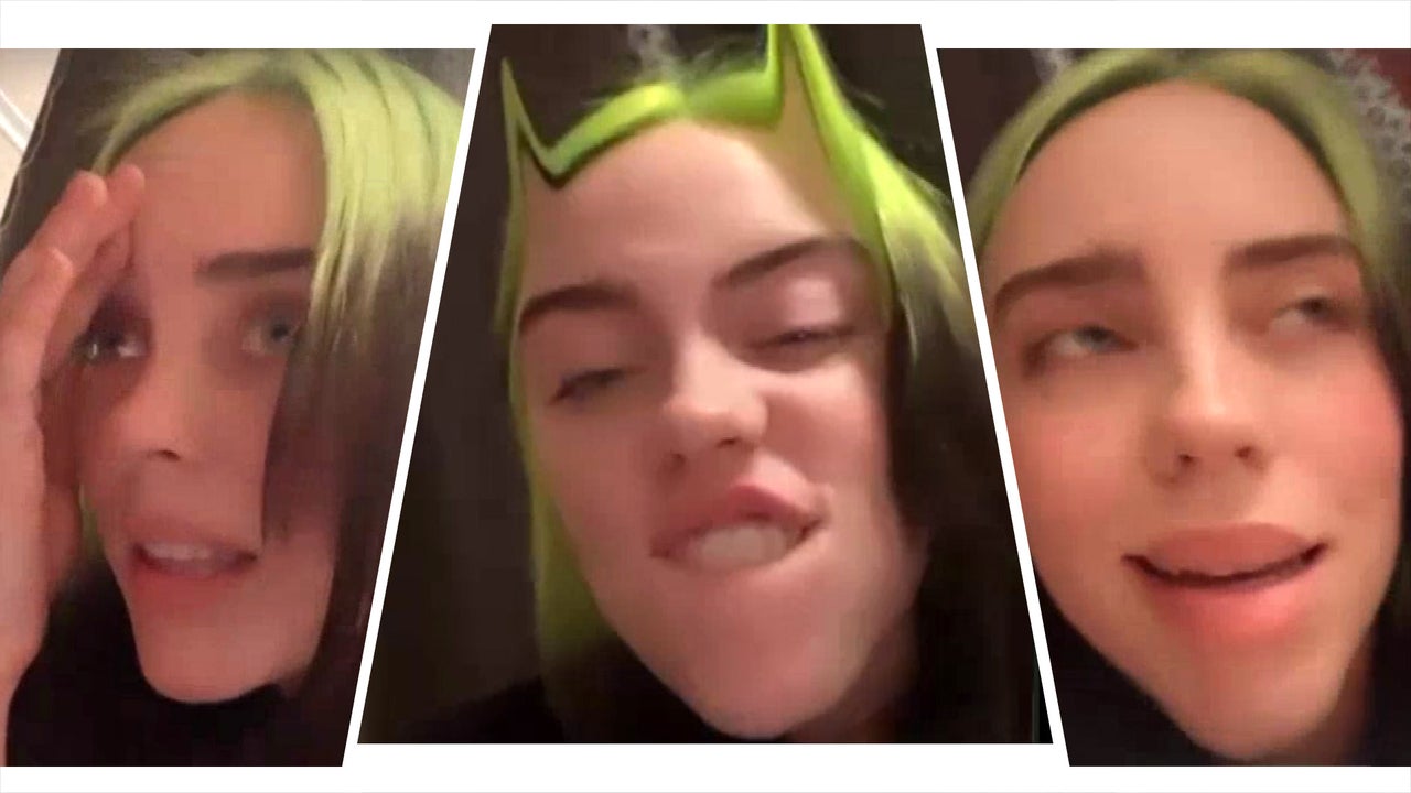 Billie Eilish Claps Back At Fans Making Fun Of Her Green Hair 