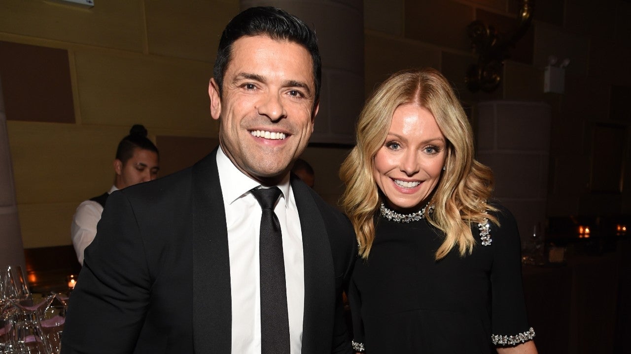 Kelly Ripa Reflects On Meeting Mark Consuelos On All My Children And Starting Their Family Exclusive Entertainment Tonight