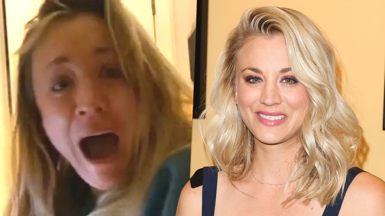 Kaley Cuoco Gets Emotional Over First Golden Globes Nomination Entertainment Tonight 