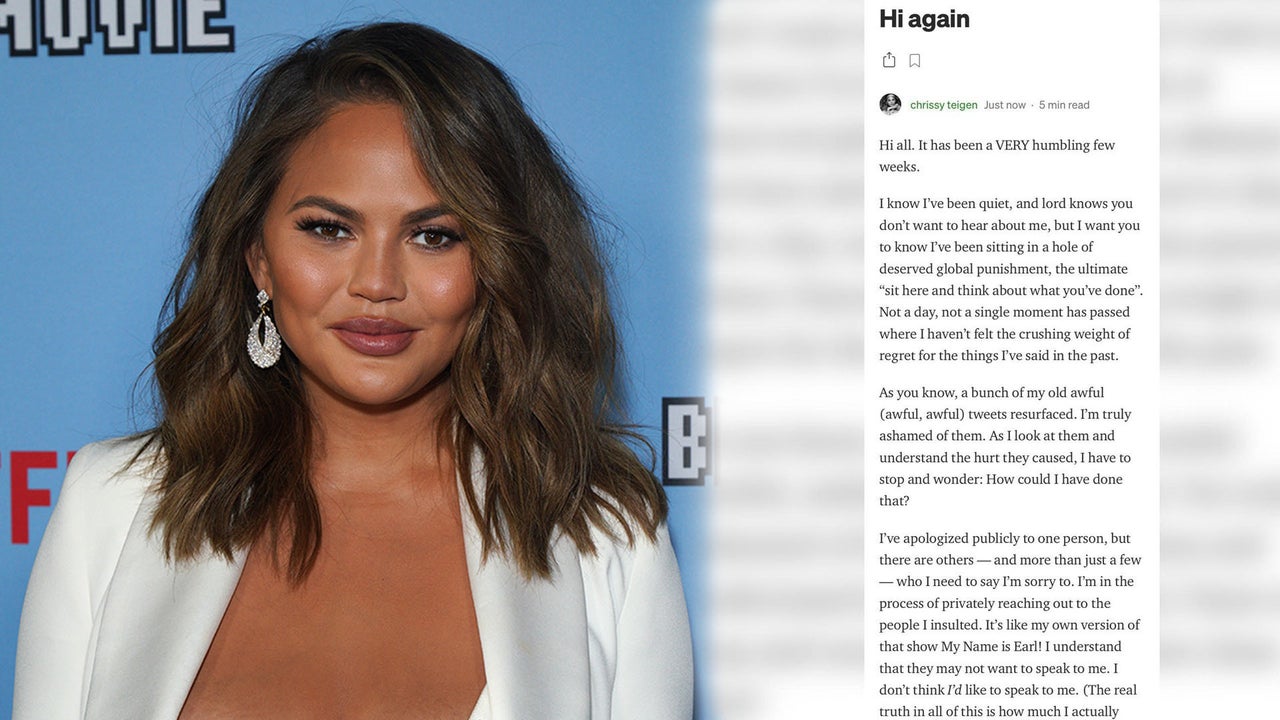 Chrissy Teigen Addresses Her Awful Past Tweets In Lengthy Apology To Her Targets 2973