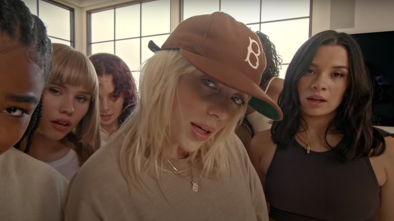 billie eilish brown cap