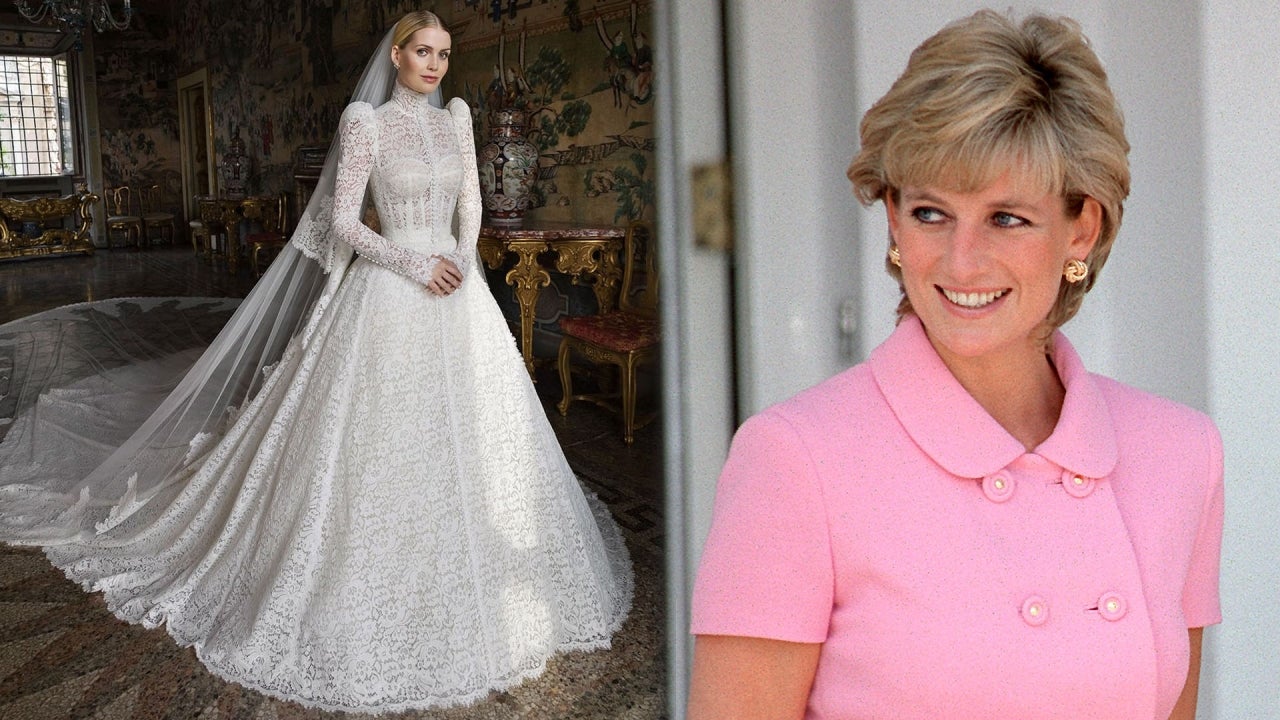 princess diana niece wedding dress