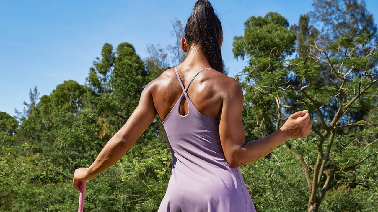 workout dress with shorts