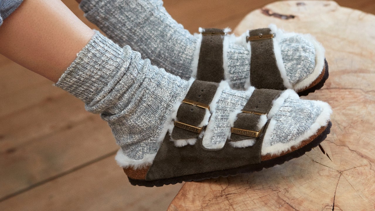 Birkenstock's Shearling Arizona Sandals Are 25% Off Right Now — Shop The Cozy Shoes Before They Sell Out