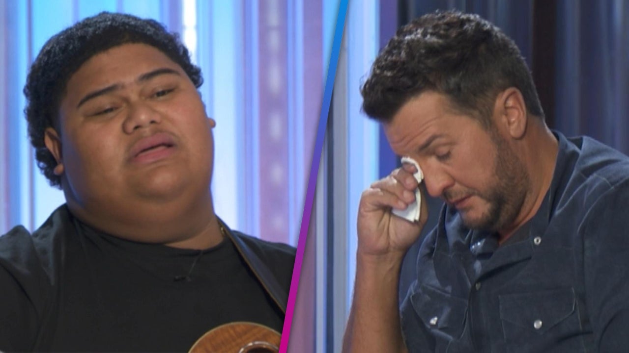 'American Idol' Luke Bryan Wipes Away Tears During Singer's Audition
