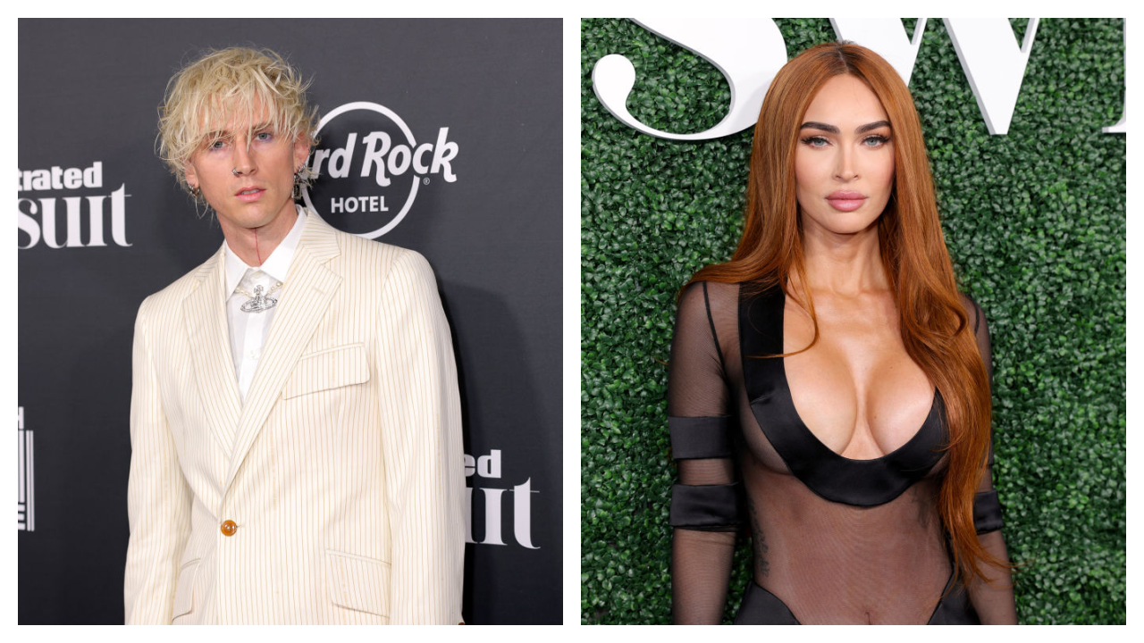 Machine Gun Kelly Supports Megan Fox at ‘Sports Illustrated’ Event