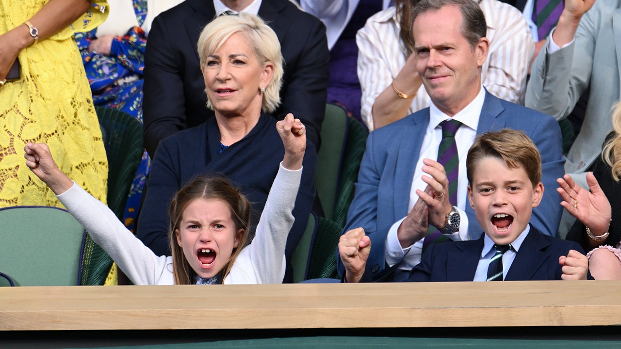 Princess Charlotte and Prince George Steal the Show at Wimbledon: PICS