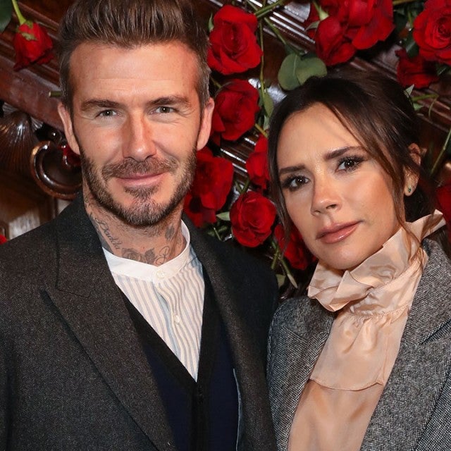 Victoria  and David  Beckham