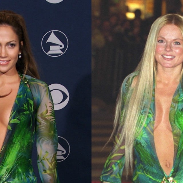 geri halliwell green dress