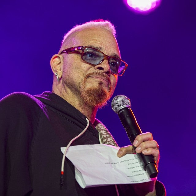 Comedian Sinbad performs on stage at The NAMM Show 2020 - Day 2 at Anaheim Convention Center on January 17, 2020 in Anaheim, California. 