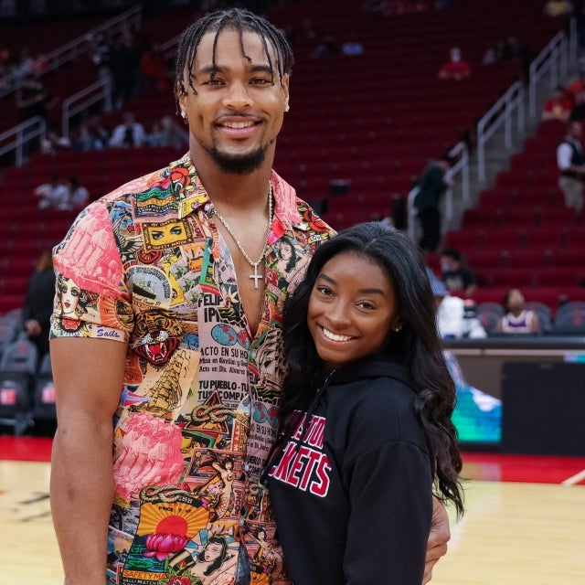 Simone Biles and Jonathan Owens