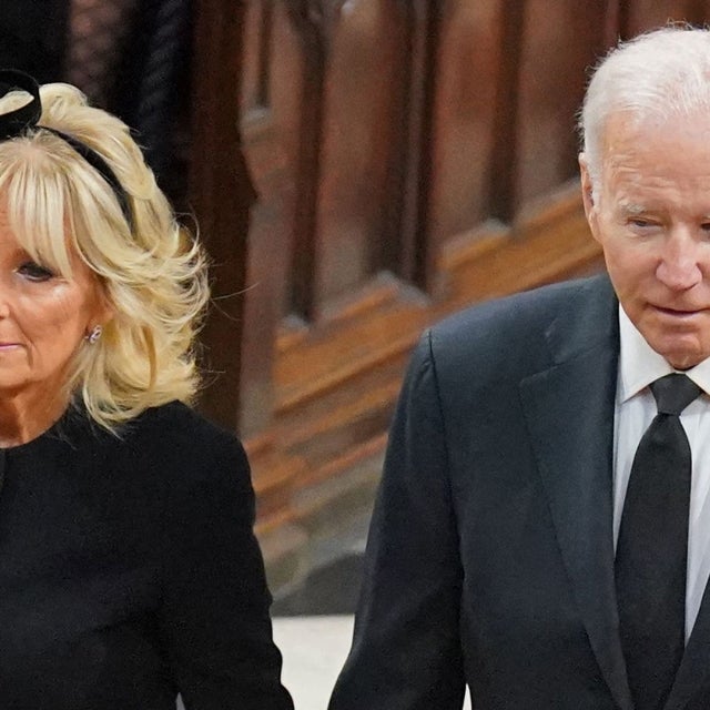 Queen Elizabeth's Funeral: President Joe Biden and First Lady Jill Biden Arrive 