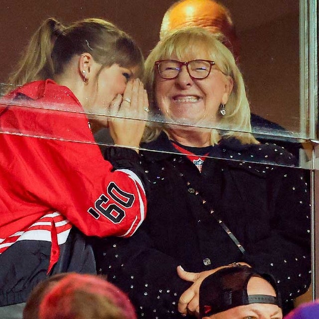 Taylor Swift and Donna Kelce
