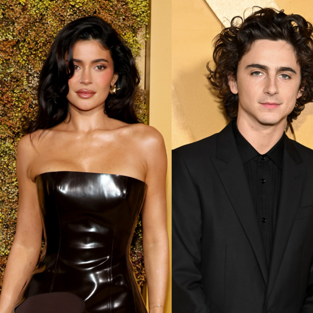 Kylie Jenner and Timothée Chalamet