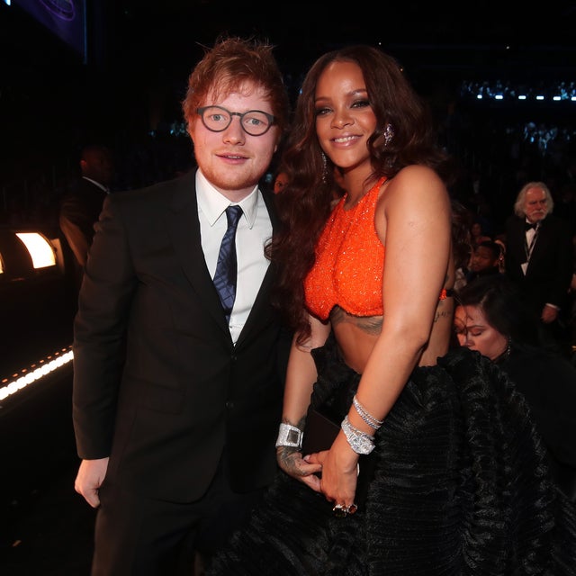Ed Sheeran and Rihanna