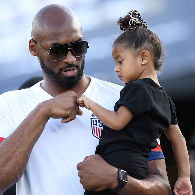 Kobe Bryant and Bianka Bryant