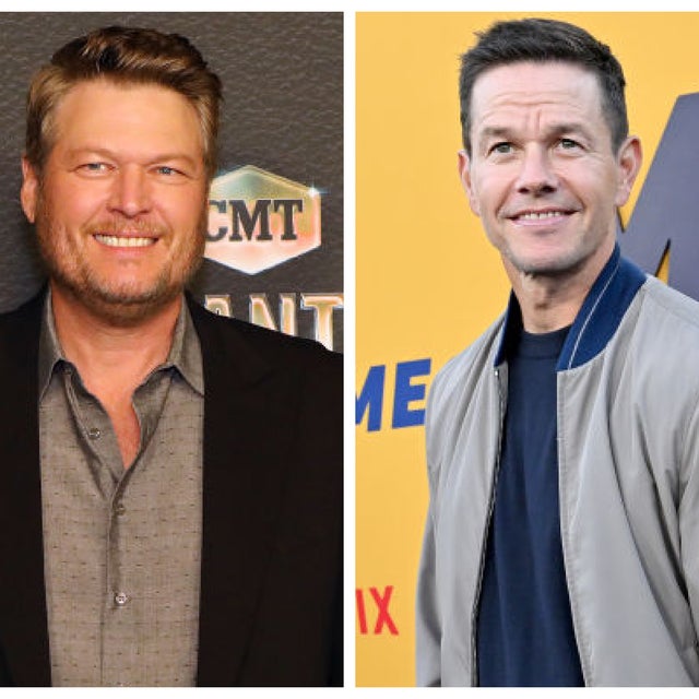 Blake Shelton and Mark Wahlberg