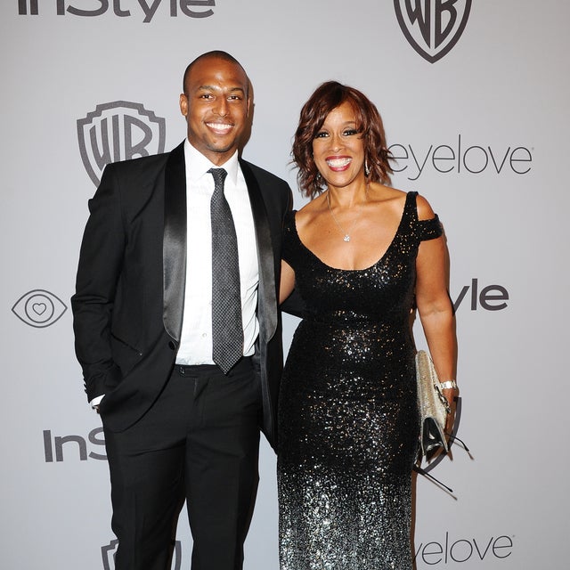 Gayle King and Will Bumpus Jr. attend 19th Annual Post-Golden Globes Party hosted by Warner Bros. Pictures and InStyle at The Beverly Hilton Hotel on January 7, 2018 in Beverly Hills, California.
