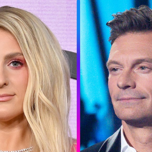 Meghan Trainor and Ryan Seacrest