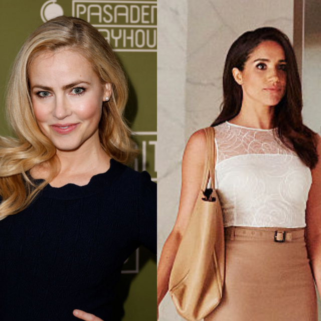 Amanda Schull and Meghan Markle as Rachel Zane in 'Suits'