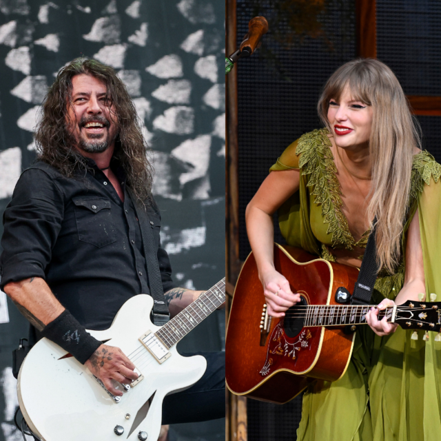 Dave Grohl and Taylor Swift