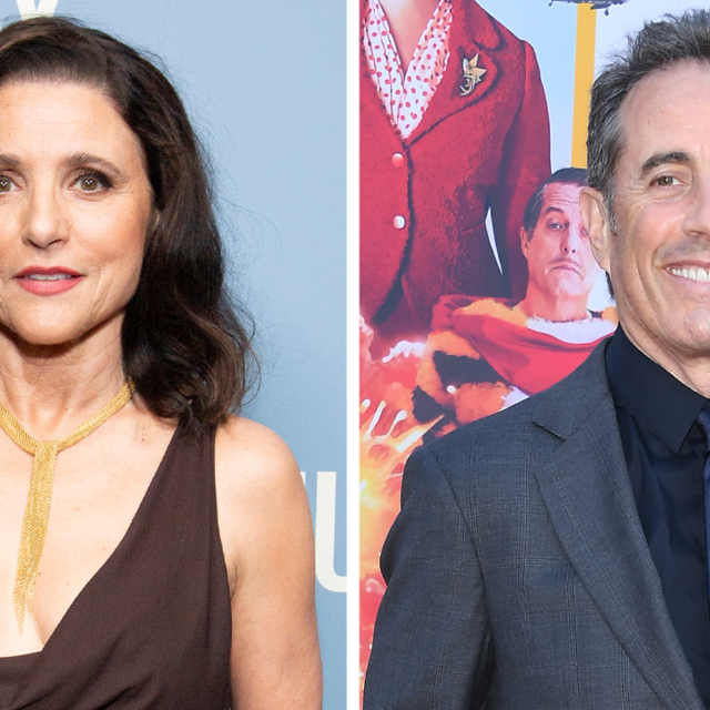 Julia Louis-Dreyfus and Jerry Seinfeld