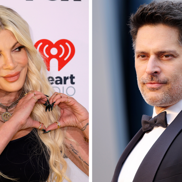 Tori Spelling and Joe Manganiello