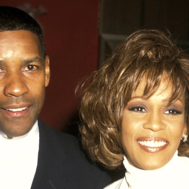 Denzel Washington and Whitney Houston