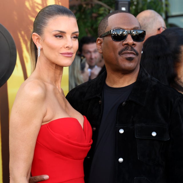 Paige Butcher and Eddie Murphy