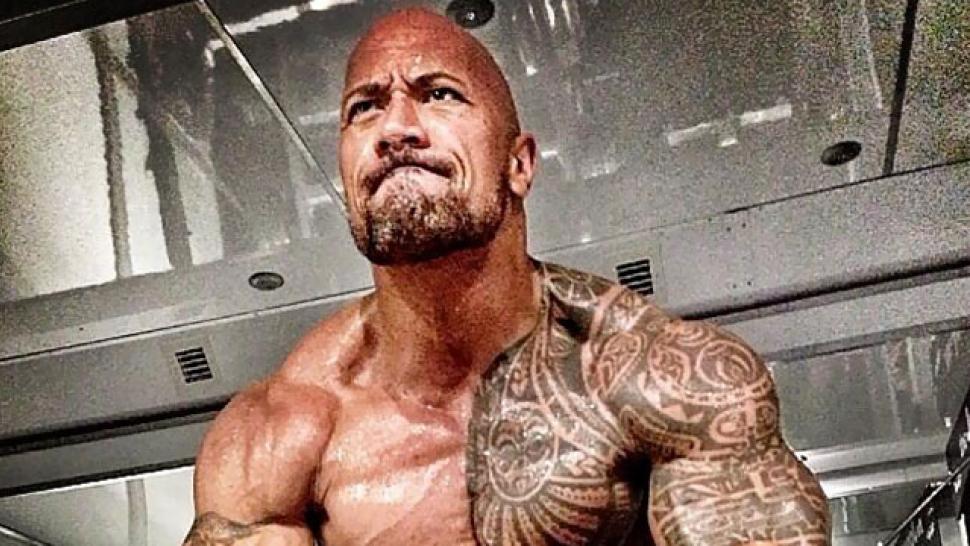 MY FACE WHEN DWAYNE JOHNSON - Dwayne Johnson (The Rock)