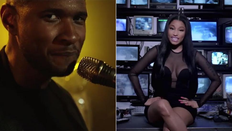 Nicki Minaj Brings The Booty To Ushers New Video Entertainment Tonight