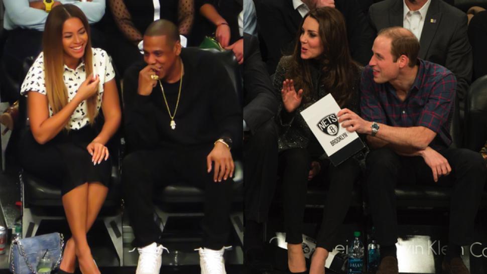 Prince William and Kate Middleton meet Jay Z and Beyonce