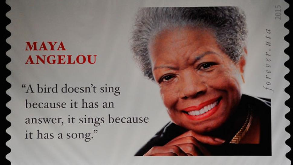 Maya Angelou's Forever Stamp Features a Quote From Another Person Due