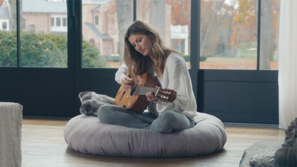 Gisele Bundchen Shows Off Her Guitar Playing and Singing Skills in New