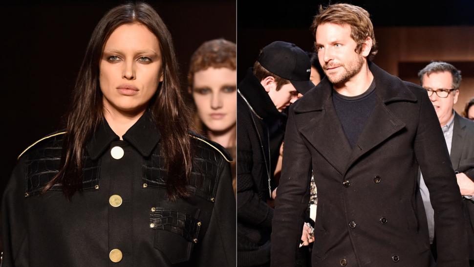 Bradley Cooper Sits Front Row as Girlfriend Irina Shayk 